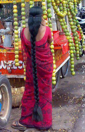 Malayali girl with long hair - Kuruvady