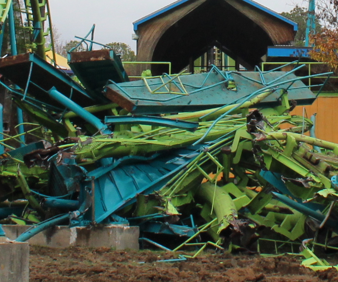 NewsPlusNotes Kings Dominion Shares Shockwave Demolition Photos