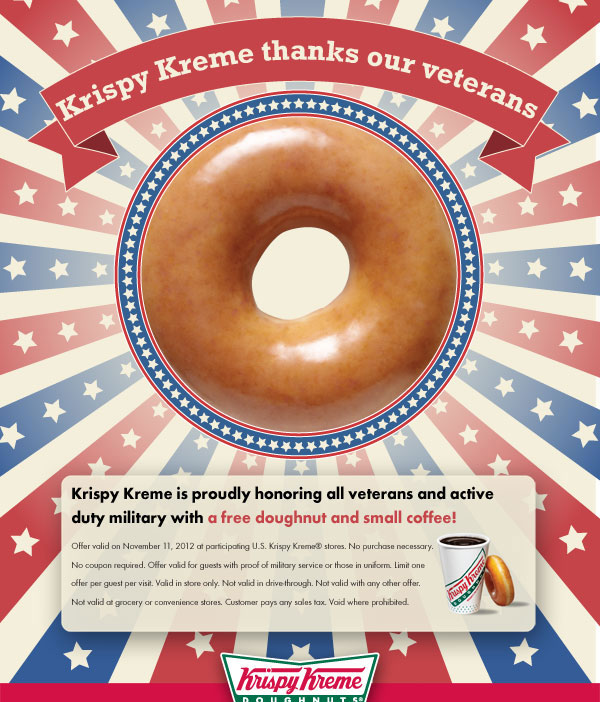 Krispy Kreme Veterans Day 2024 Dates Manda Rozanne