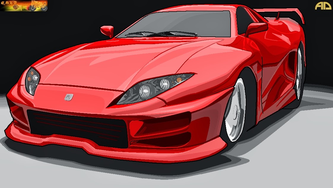 Awesome car drawing