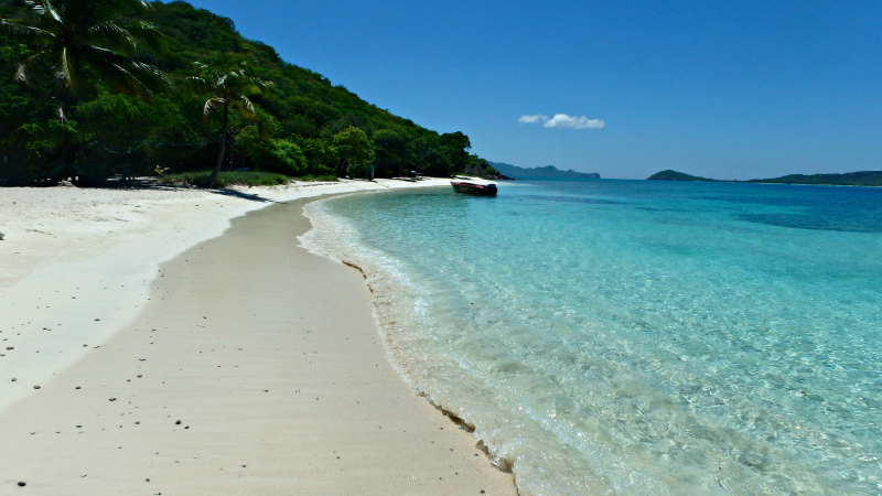 Petit Bateau in the Tobago Cays Marine Park in The Grenadines