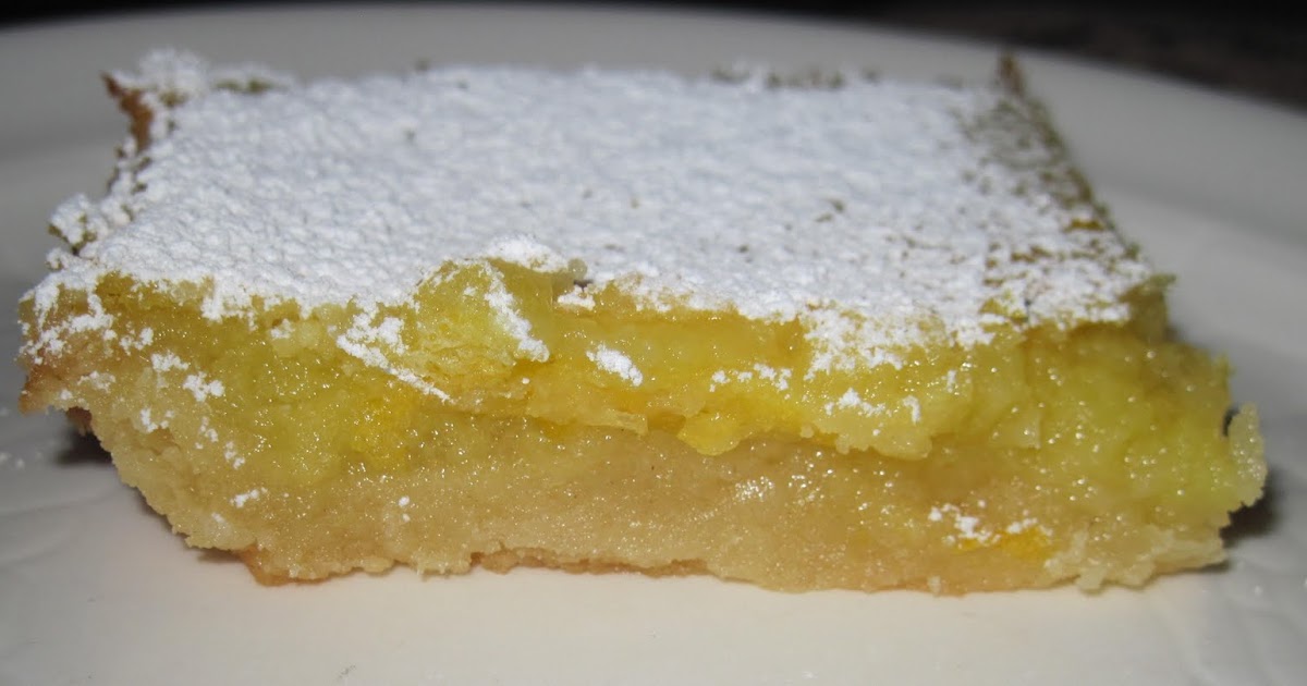An American Housewife The Best Lemon Bars, Bar None