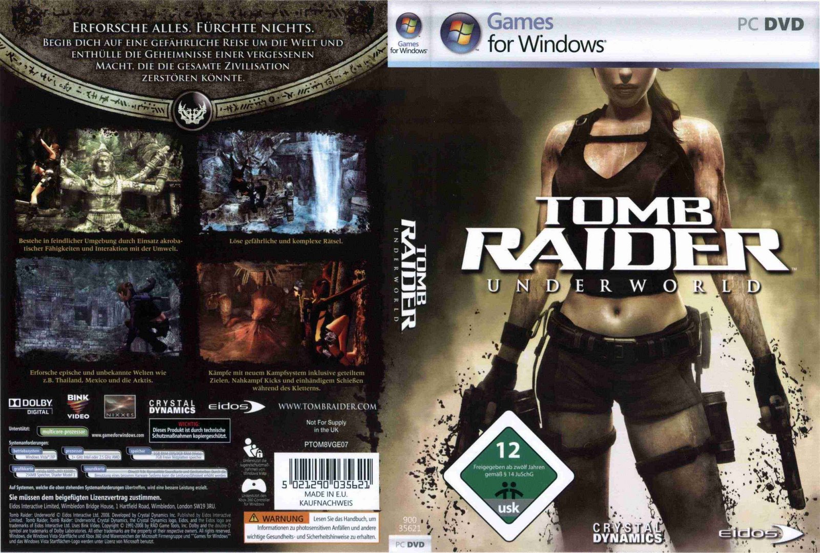 Tomb Raider Underworld Механики