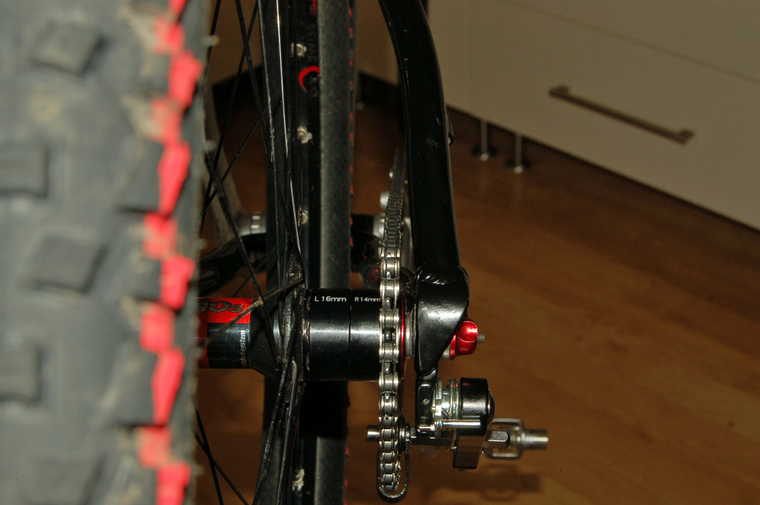 How To Convert A Bike To Single Speed Vertical Drop Out Frame