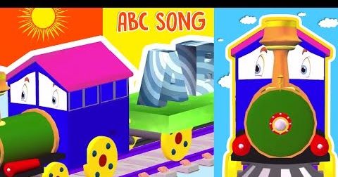 Cartoon Videos Collection: Train Animated ABCD Alphabet Song Sing Along