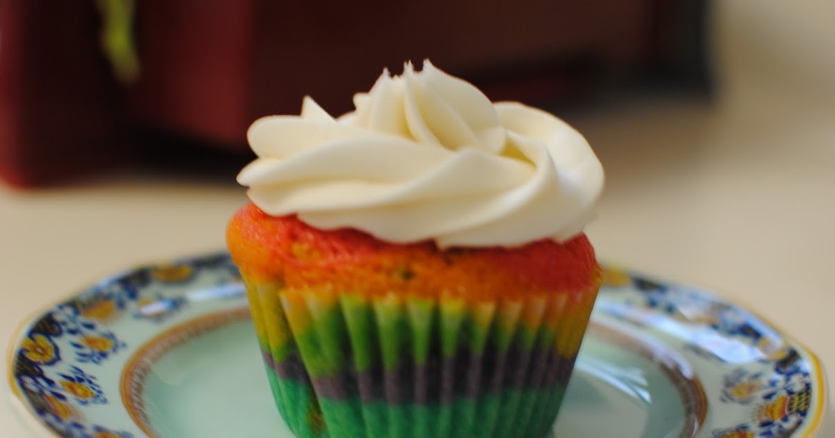 Ilana's Oven Rainbow Cupcakes (nondairy)