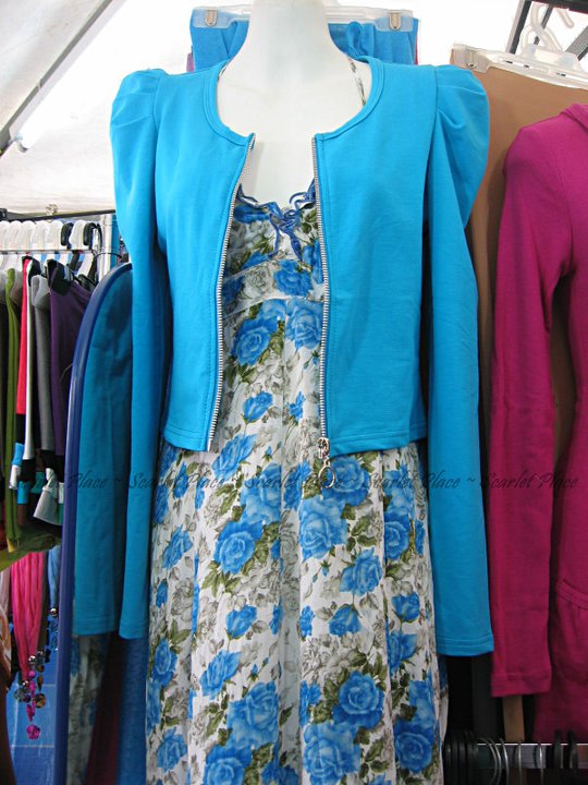 Blue Flower Dress