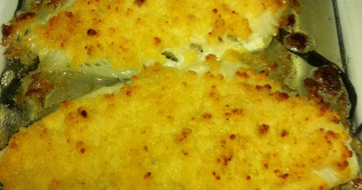 emily's recipe box Baked Flounder with Parmesan Breadcrumb Crust