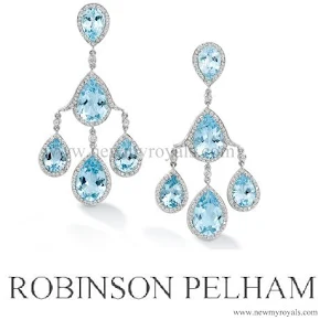 Kate Middleton Style Robinson Pelham Pagoda  Earrings