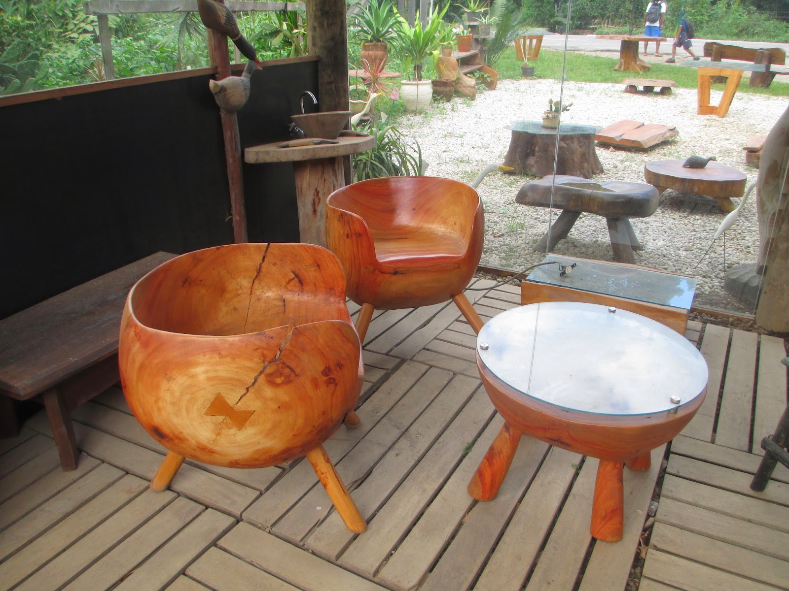 caminos por el mundo: Muebles tropicales, Ubatuba, Brasil