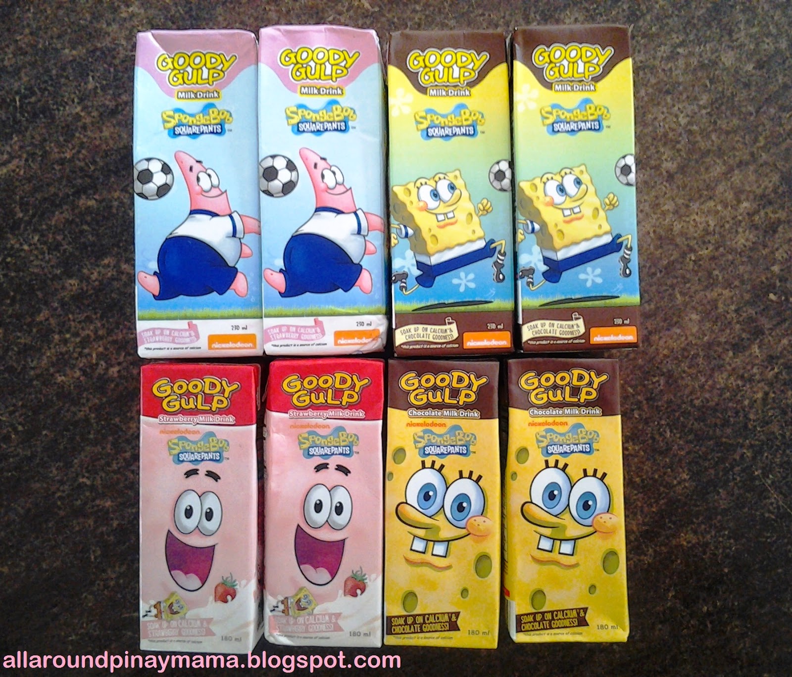 AllAround Pinay Mama SpongeBob Goody Gulp Chocolate and Strawberry