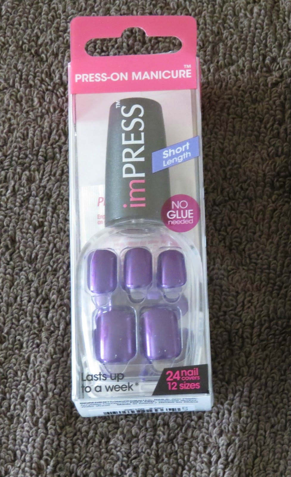Sparkle Me Pink impress PressOn Manicure First Impression & Demo