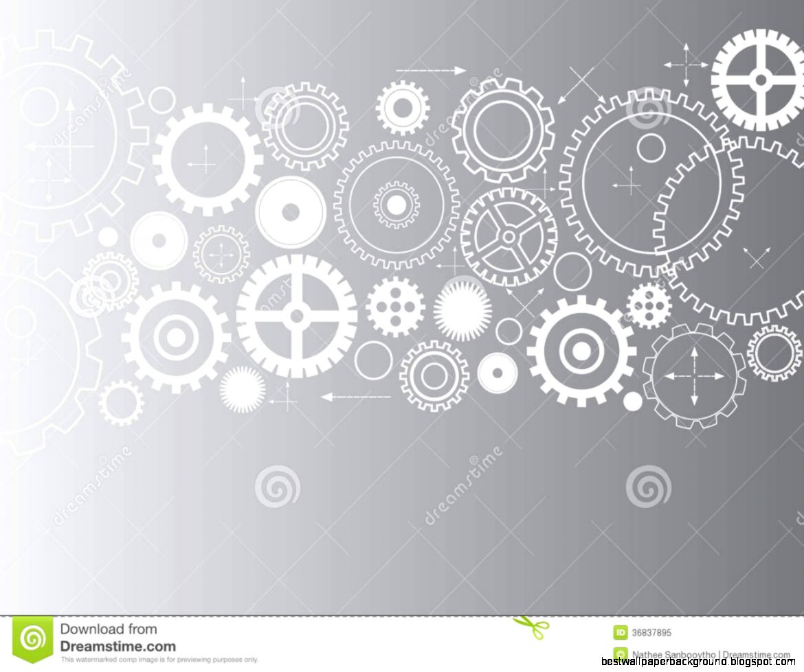 Abstract Vector Cogs Gears On Grey Background Royalty Free Stock Abstract Vector Cogs Gears On Grey Background Royalty Free Stock