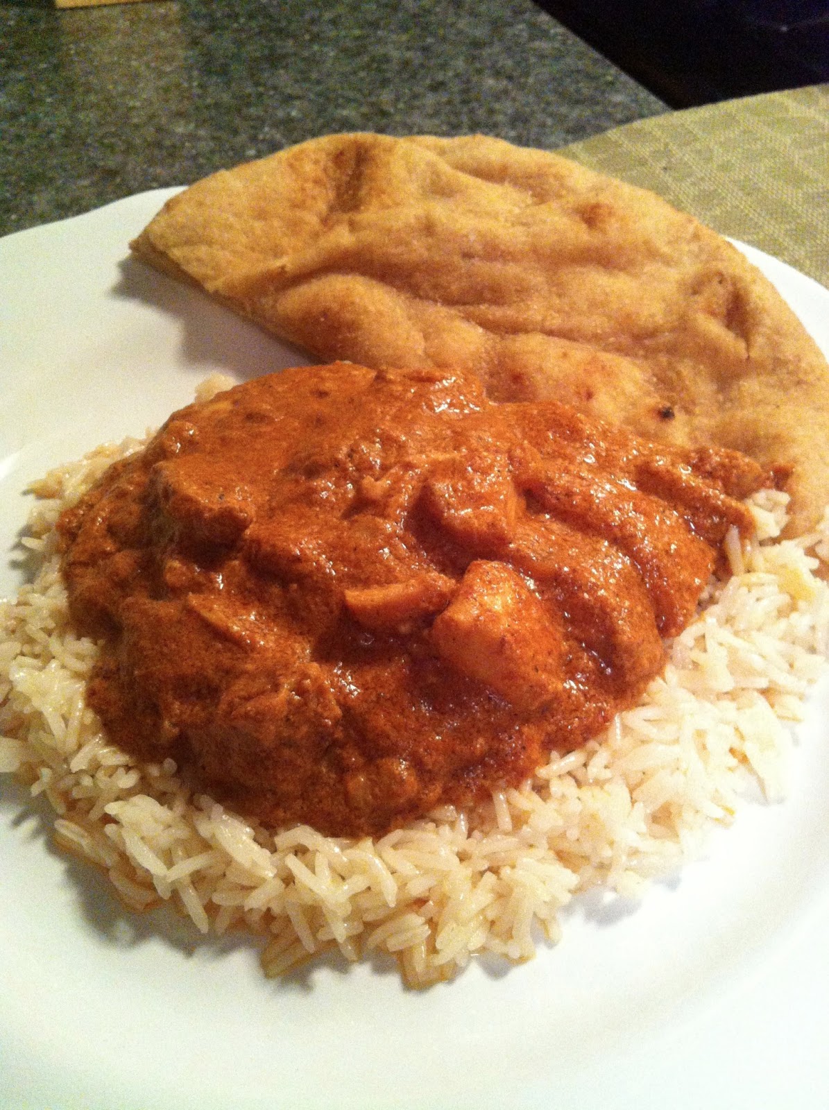 taylor made crockpot Indian butter chicken