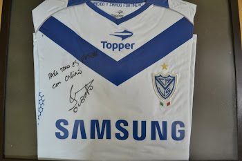 Camiseta del C.A. Velez Sarsfield