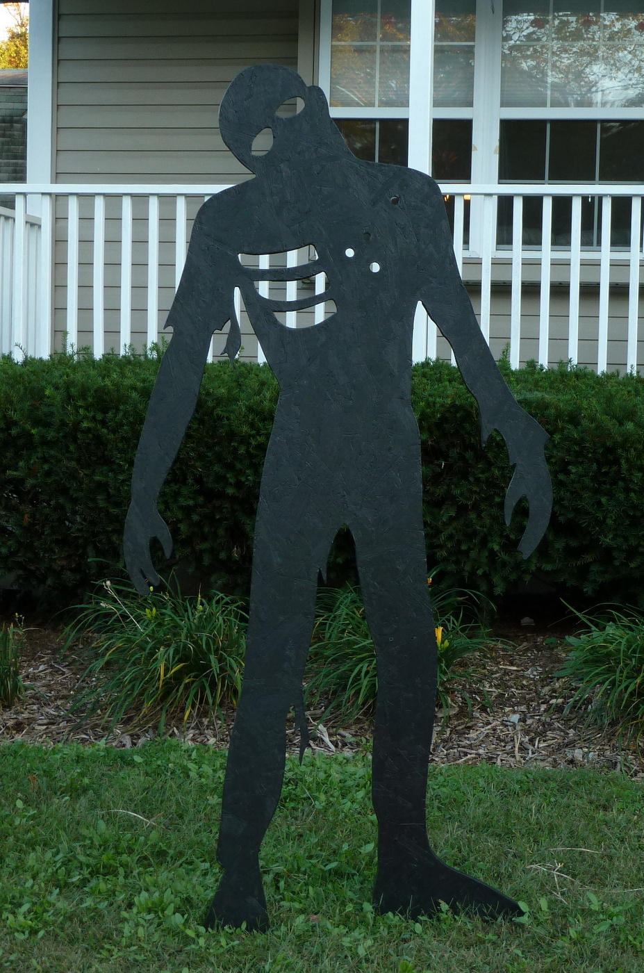 Dave's Notes and Ideas Plywood Yard Art