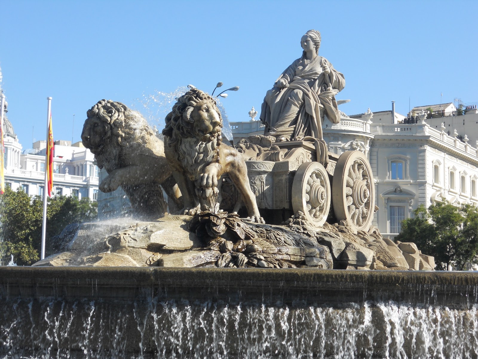 PROGRAMA ARCE: CEUTA MADRID SEVILLA ZARAGOZA: La Plaza de Cibeles. Madrid.