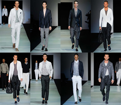 Moda Primavera 2012 de Giorgio Aramani hombres