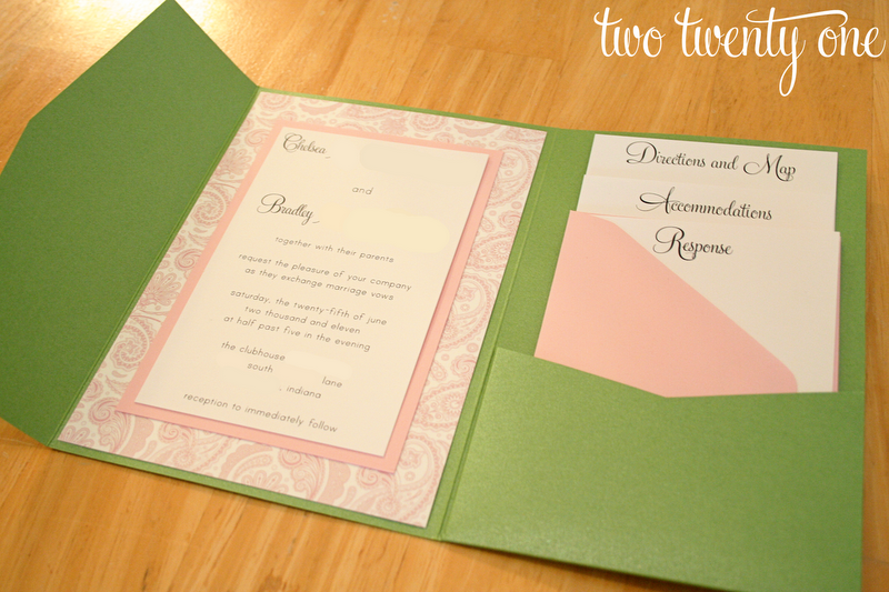 Here 39s one of our wedding invitations that I labored on for months happily Here 39s one of our wedding invitations that I labored on for months happily