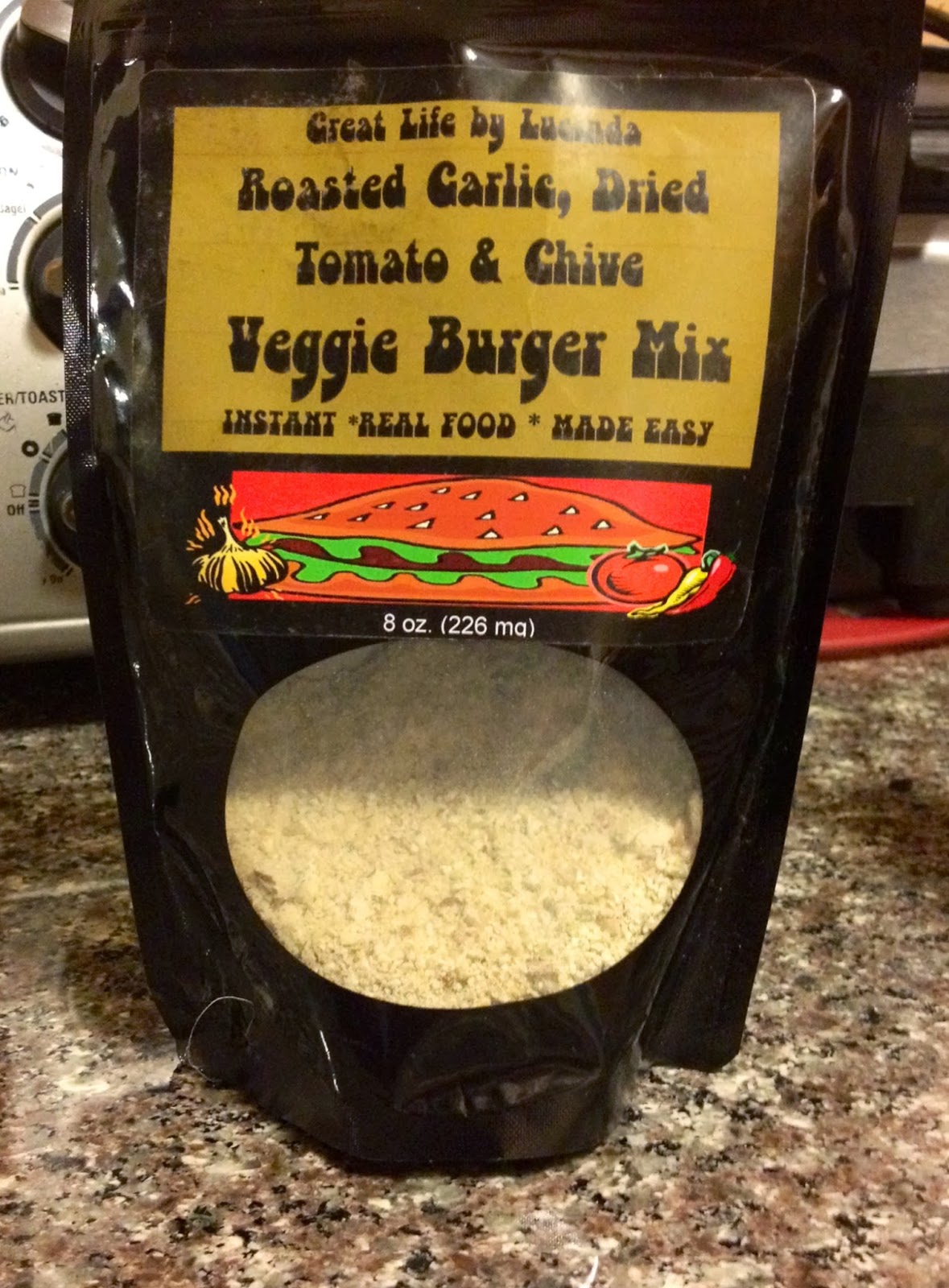 StayatHome Vegan Product Review Instant Veggie Burger Mix from