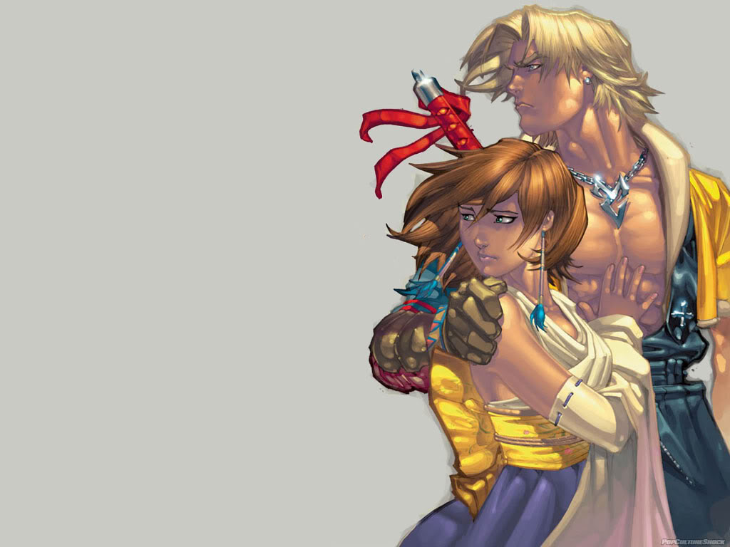 svr 2011 cheats: Yuna and Tidus Fan Art.