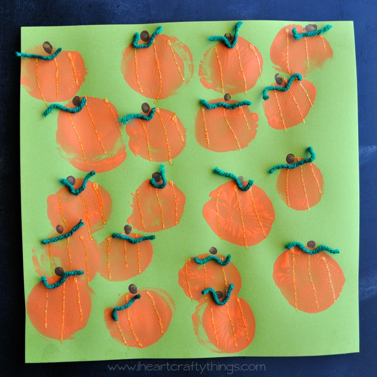 Pumpkin Patch Art Preschool