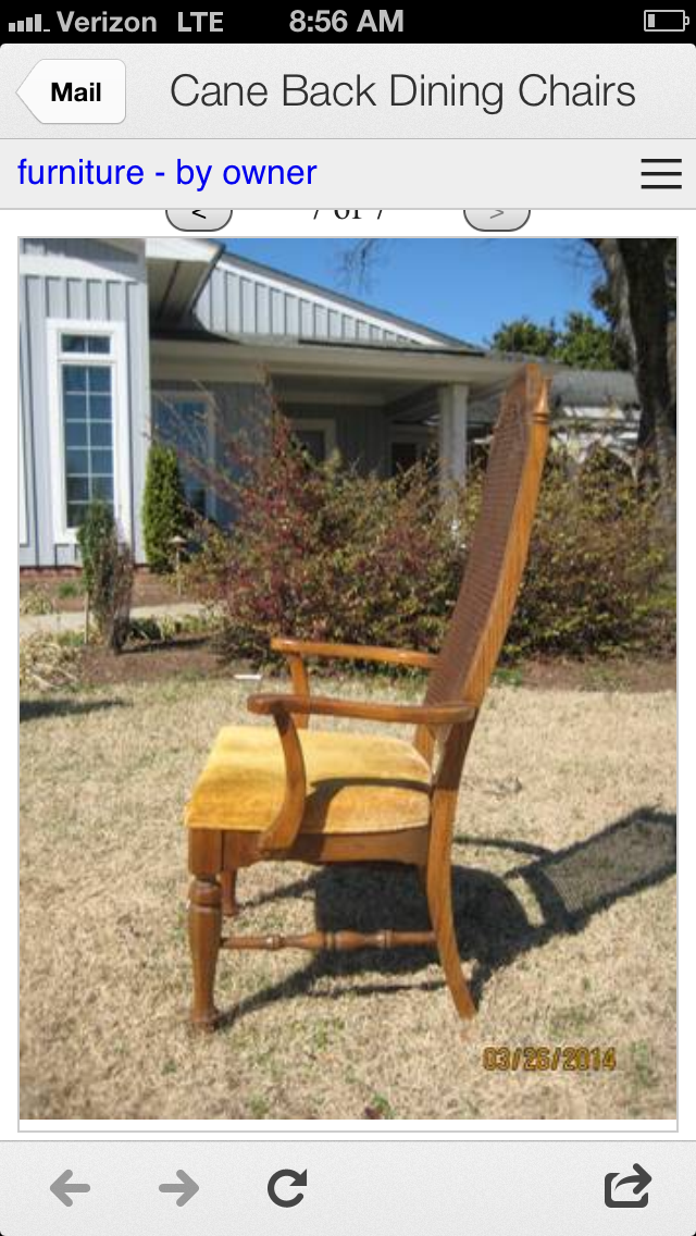 Knock Off No Sew Dining Chairs Bless'er House