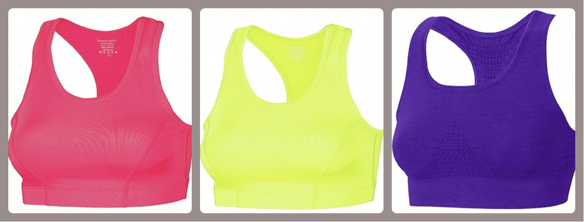 colourful sports bras