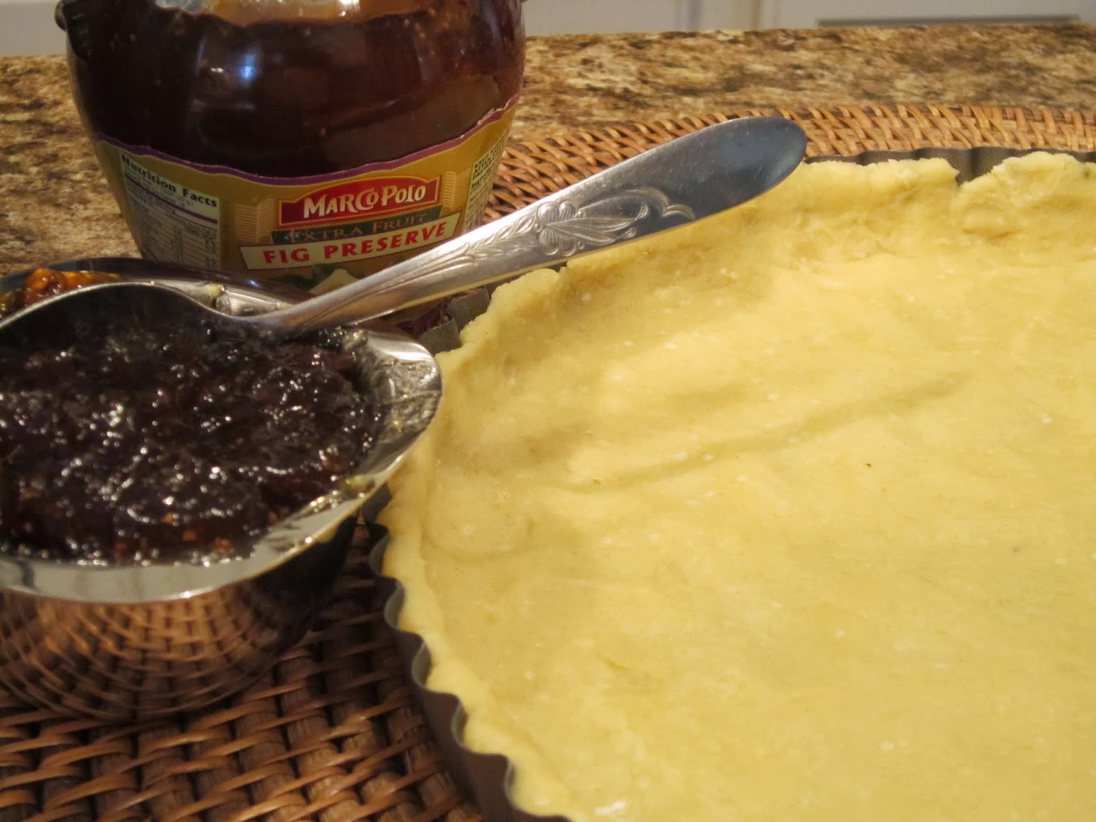 The Italian Next Door Fig and Pine Nut Tart