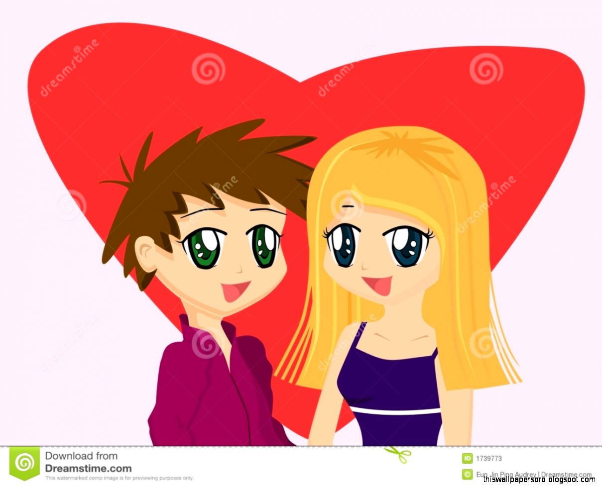 Cute Cartoon Couple | This Wallpapers