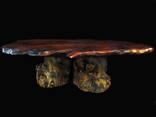 Custom wood table