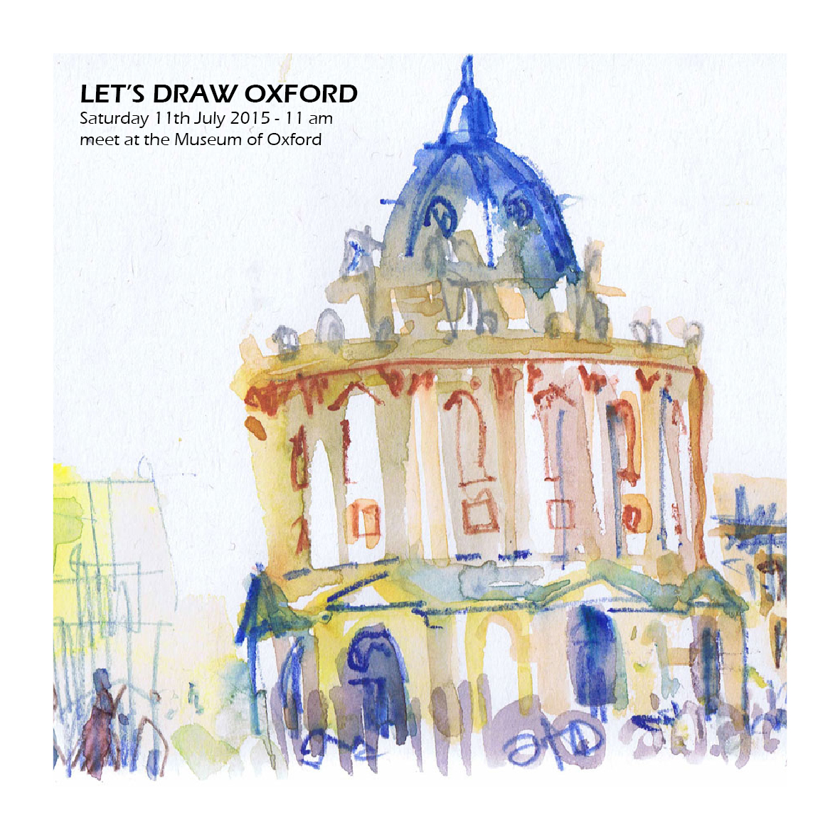 Urban Sketchers London Saturday 11th July 2015 Day trip Let's Draw