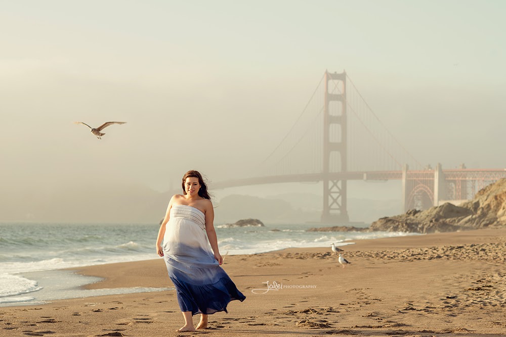 JoLei Photography Maternity Session in Baker Beach, San Francisco, CA