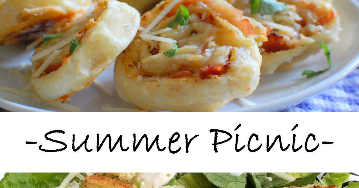 A Sprinkle of This and That Picnic Menu Prosciutto Pinwheels