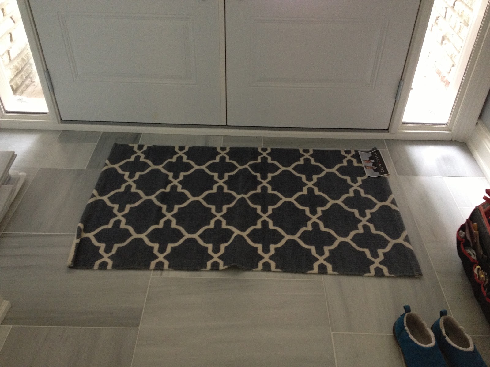 Glow Baby HomeSense Score! Front Hall Rug