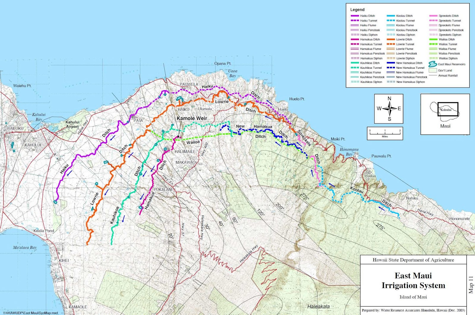 Ho‘okuleana East Maui Irrigation System