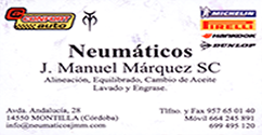 Neumaticos J Manuel Marquez