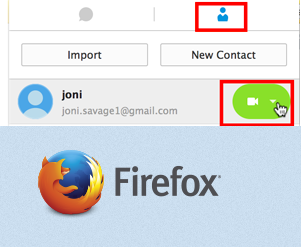 Crea y administra tu lista de contactos en Firefox Hello
