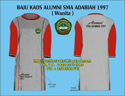 BAJU KAOS ALUMNI SMA