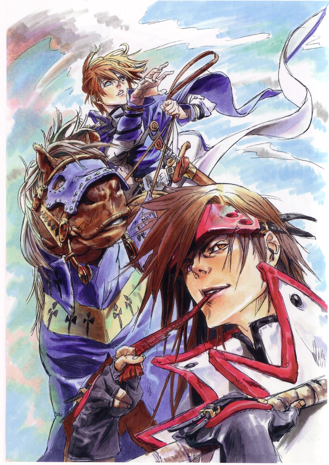 oratoret500 Guilty Gear Artbook