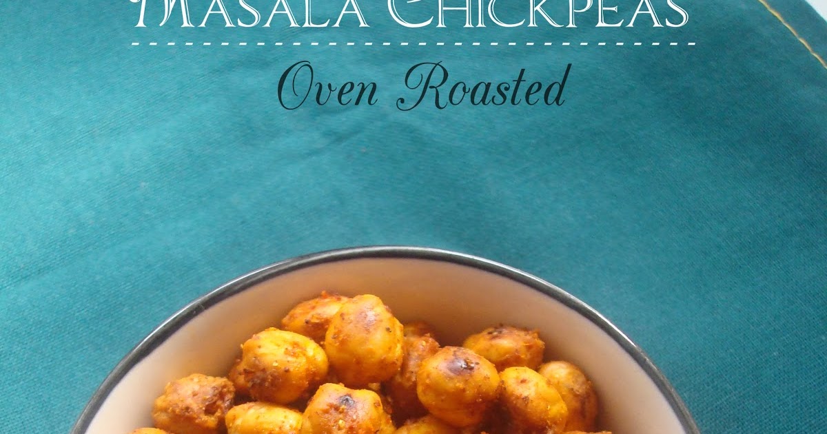 Cook like Priya: Indian Spicy Oven Roasted Chickpeas Recipe | Oven