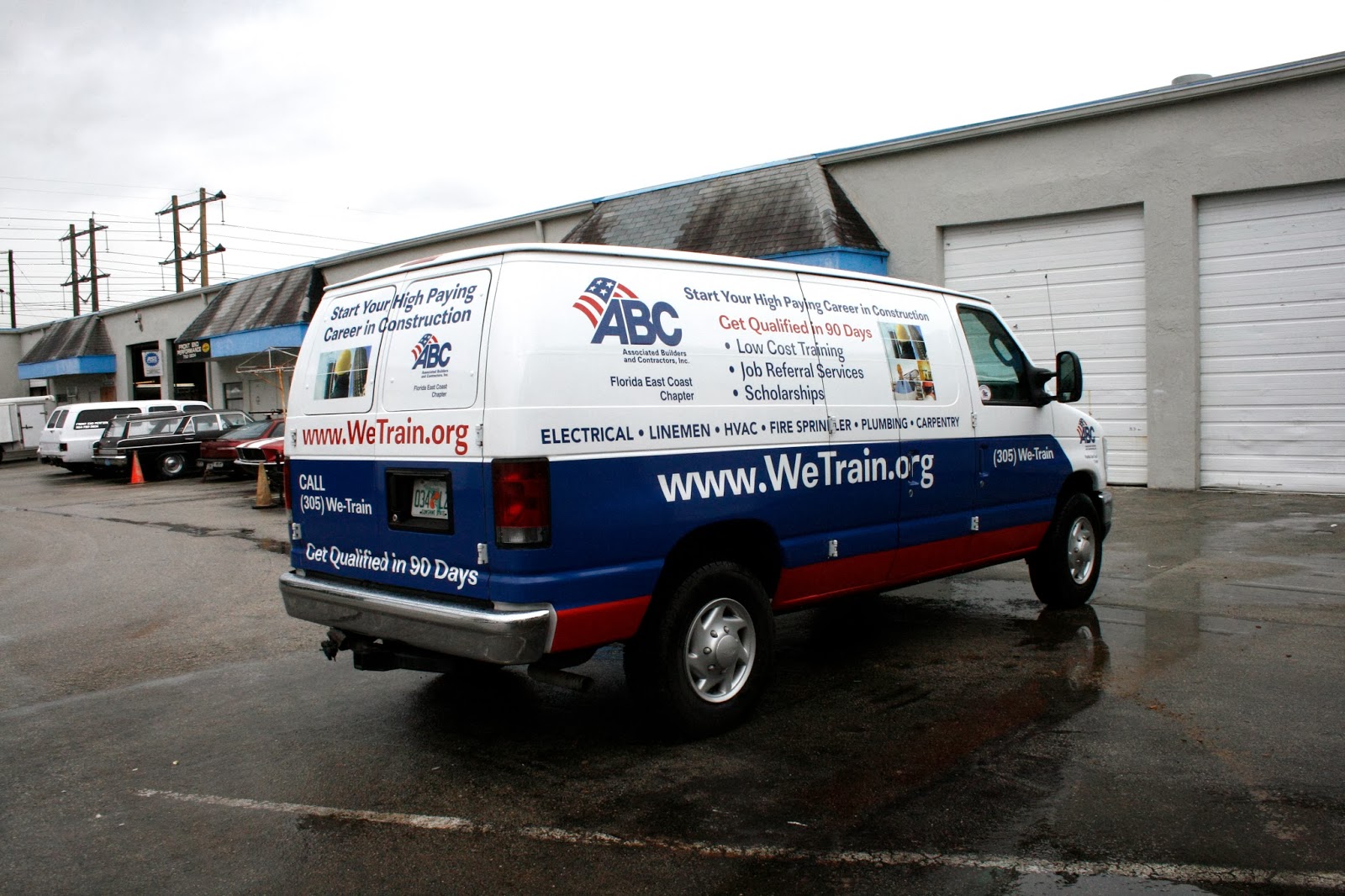 Ford Cargo Van 3M Vinyl Vehicle Wrap Doral Florida