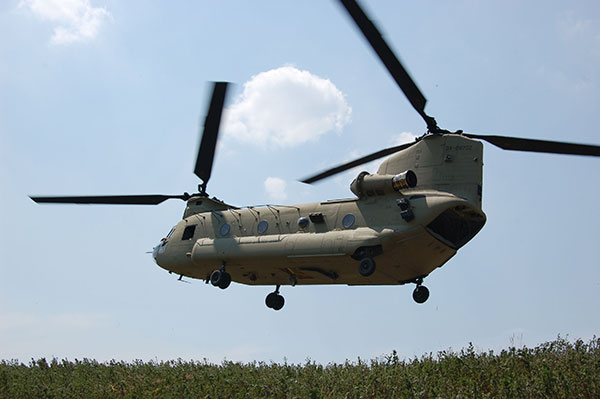 CH-47F Chinook Heavy-Lift Helicopter