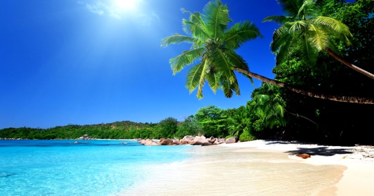 Tropical Beach Wallpaper Widescreen | Wallpapers Gallery