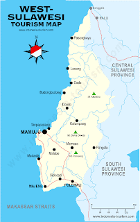 peta Provinsi Sulawesi Barat