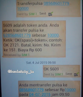 Cara Kirim Pulsa Ke Sesama IM3 - NarasiLia.com