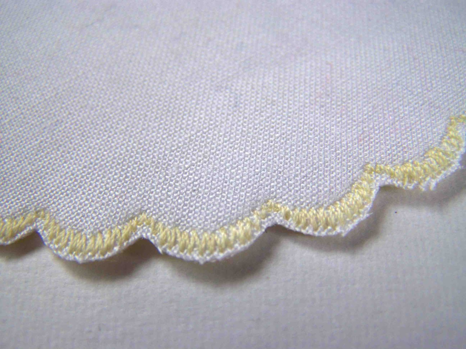 Made by Me. Shared with you. Technique Tuesday Scallop Edge Stitching