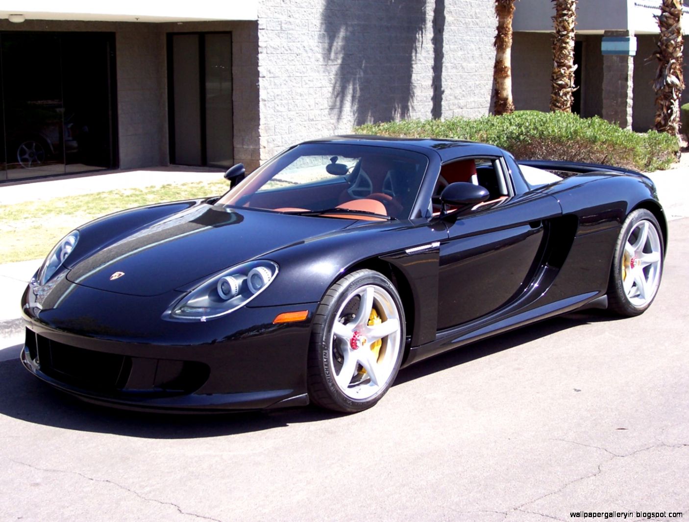 Porsche Carrera Gt Interior Engine Design Wallpaper