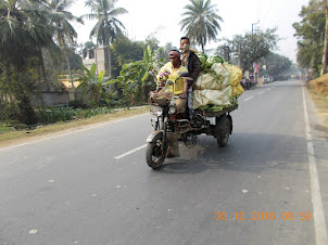 Local village transport.