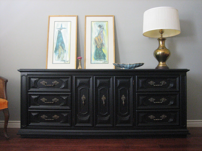 European Paint Finishes Thomasville Dresser